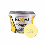 Краска Maxima, резиновая, для внутренних и наружных работ, матовая, №103 ваниль 2.5кг