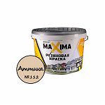 Краска Maxima, резиновая, для внутренних и наружных работ, матовая, №112 аттика 11 кг