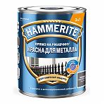 Краска Hammerite для металла 3 в 1, прямо на ржавчину, графитовая RAL 7024, 0.75 л