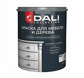Краска Dali Collection для мебели и дерева, акриловая, база С, бесцветная, 0.85 л