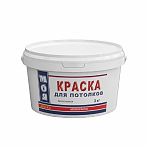 Краска Моя Краска для потолков, водно-дисперсионная, интерьерная, белоснежная, 3 кг