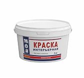 Краска Моя Краска для стен и потолков, водно-дисперсионная, интерьерная, белая, 3 кг