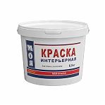 Краска Моя Краска для стен и потолков, водно-дисперсионная, интерьерная, белая, 6.5 кг