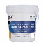 Эмаль акриловая Farbitex Profi сверхпрочная, для керамики, пвх, пластика, стекла, Белый, 0.9 кг