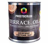 Масло Prostocolor Terrace Oil для террас с твердым воском, Бесцветное, 0.75 л