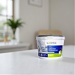 Краска акриловая Лакра 8306470 для стен и потолков, Белоснежная матовая, 6.5 кг