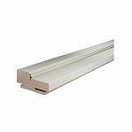 Коробка дверная сэндвич Bravo Snow Melinga 031-2324 МДФ, для межкомнатных дверей, белая, 32х70х2070 мм