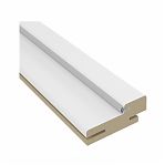 Коробка дверная сэндвич Bravo Snow Melinga 031-2324 МДФ, для межкомнатных дверей, белая, 32х70х2070 мм