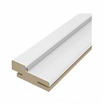 Коробка дверная сэндвич Bravo Snow Melinga 031-2324 МДФ, для межкомнатных дверей, белая, 32х70х2070 мм