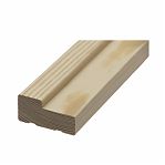 Коробка дверная ПВХ структурированная фактура, Хвоя, для межкомнатных дверей, 40х70х2200 мм