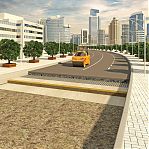 Геотекстиль Технониколь ГЕО 300, ширина 2 м, для строительных работ, рулон 100 кв.м