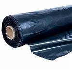 Плёнка полиэтиленовая 200 мкр, техническая, черная, ширина 3 м, на отрез от 1 м