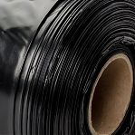 Плёнка полиэтиленовая 200 мкр, техническая, черная, ширина 3 м, на отрез от 1 м