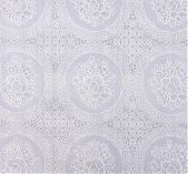 Клеенка на стол ажурная Top Lace, ширина 137 см, толщина 0.2 мм, цвет белый