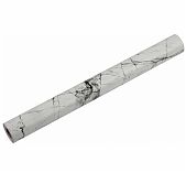 Пленка самоклеящаяся Рыжий Кот, Мрамор, серо-белый, 0.45х8 м