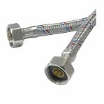 Подводка для воды Frap F96-10 Г1/2"-Г1/2" гибкая, длина 100 см, для смесителя, резьба гайка-гайка