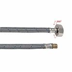 Подводка для воды Gappo 1/2"  G91-60 гибкая, для смесителя, длина 60 см, резьба гайка-штуцер