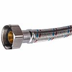 Подводка для воды AV Engineering SUS 3/4" AVE204100, гибкая, длина 100 см, резьба гайка-гайка