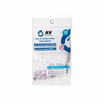 Подводка для воды AV Engineering SUS 1/2" AVE20030, гибкая, длина 30 см, резьба гайка-гайка