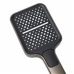 Душевая система AETHERPRIDE A2417-9 оружейная сталь, тропический душ