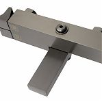 Душевая система AETHERPRIDE A2417-9 оружейная сталь, тропический душ