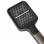 Душевая система AETHERPRIDE A2407-9 оружейная сталь, тропический душ