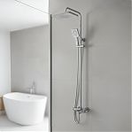 Душевая система AETHERPRIDE A2495 цвет хром с белым, тропический душ