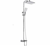 Душевая система AETHERPRIDE A2495 цвет хром с белым, тропический душ