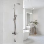 Душевая система AETHERPRIDE A2421, цвет сатин, тропический дождь