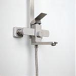 Душевая система AETHERPRIDE A2421, цвет сатин, тропический дождь