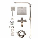 Душевая система AETHERPRIDE A2421, цвет сатин, тропический дождь
