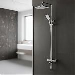 Душевая система AETHERPRIDE A2491 цвет хром, термостат, тропический душ