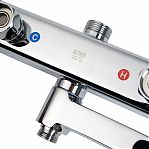 Душевая система AETHERPRIDE A2491 цвет хром, термостат, тропический душ