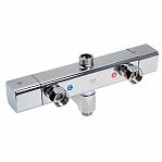 Душевая система AETHERPRIDE A2491 цвет хром, термостат, тропический душ