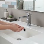 Смеситель для умывальника  AETHERPRIDE A1001 глянцевый, цвет хром