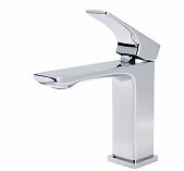 Смеситель для умывальника  AETHERPRIDE A1001 глянцевый, цвет хром