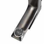 Смеситель для умывальника AETHERPRIDE A1001-9, цвет оружейная сталь