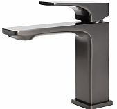 Смеситель для умывальника AETHERPRIDE A1001-9, цвет оружейная сталь