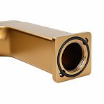 Смеситель для умывальника AETHERPRIDE A1001-3, цвет сатин золотой