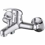 Смеситель для ванны Econoce EC0261 картридж D35-A, с душевым гарнитуром, однорычажный, цинк, цвет хром