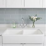 Смеситель для кухни Gappo EC0347, тип I, серия 340, жесткий излив, аэратор, хром