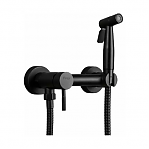 Смеситель с гигиеническим душем Frap F7503-6, черный