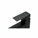 Смеситель для раковины Frap F10802-6 однорычажный, нержавеющая сталь, черный