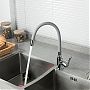 Смеситель для кухни Frud R42052-31 гибкий излив, хром