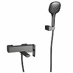 Смеситель для ванны Gappo G3217-9 оружейная сталь