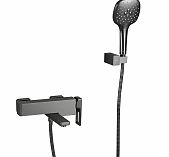 Смеситель для ванны Gappo G3217-9 оружейная сталь