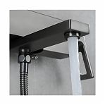 Смеситель для ванны Gappo G3217-9 оружейная сталь