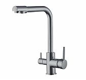 Смеситель для кухни Frud R43053 встроенный фильтр для питьевой воды, хром
