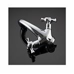 Смеситель для умывальника Gappo G1042, латунь, цвет хром