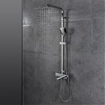 Душевая система Gappo G2418  латунь, цвет хром, тропический дождь